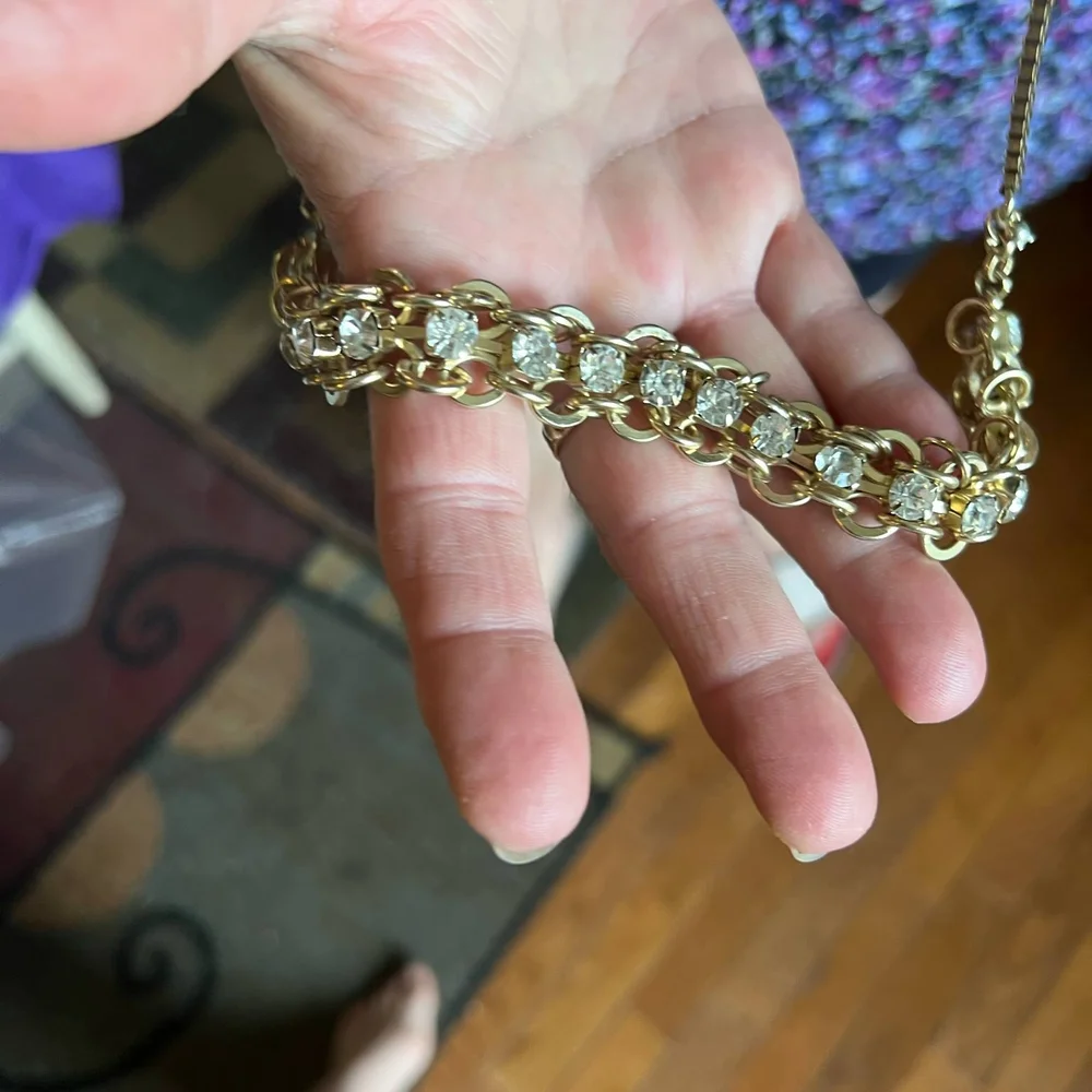 Bold Gold and Silver Chain-Link Bracelet - Picture 1 of 1